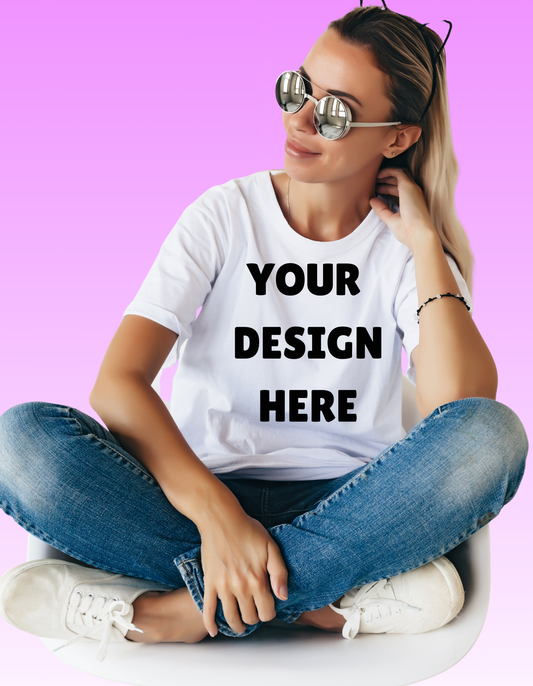 CUSTOM SHORT SLEEVE T-SHIRT-ADULT