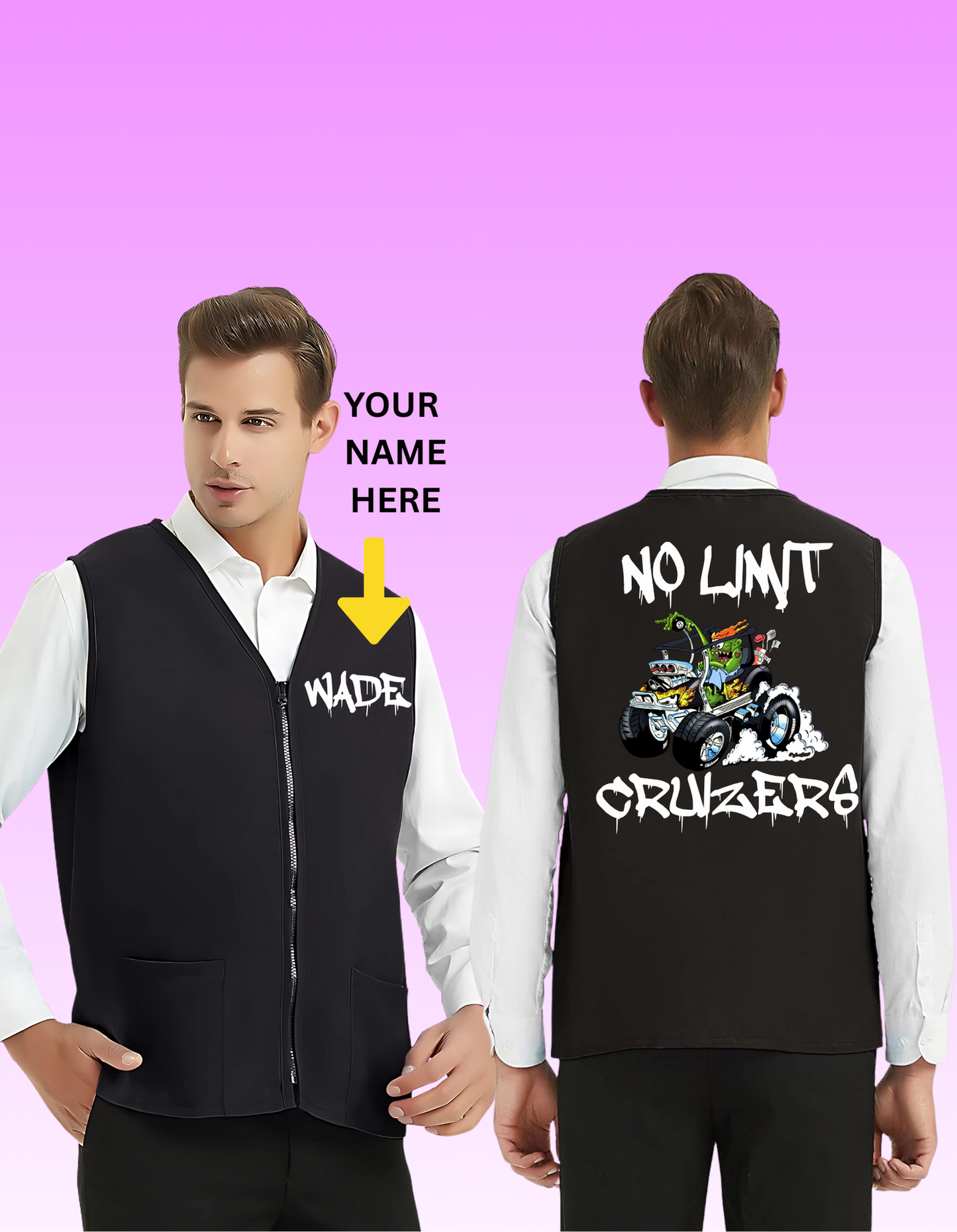 NO LIMIT CRUIZERS VEST-ADULT